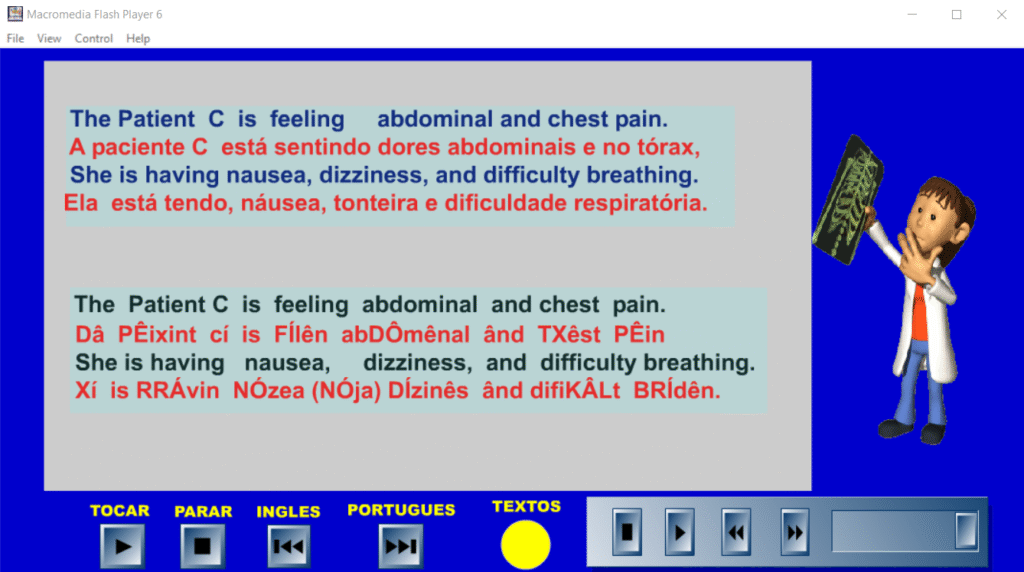 curso de ingles especial para profissionais de hospitais