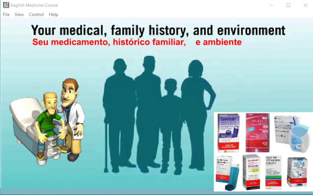 treinamento em ingles medico hospitalar